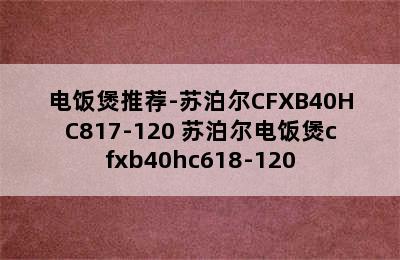 电饭煲推荐-苏泊尔CFXB40HC817-120 苏泊尔电饭煲cfxb40hc618-120